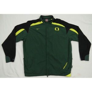 Oregon Ducks NCAA Nike Team Authentic Storm Fit Full Zip Windbreaker Jacket L